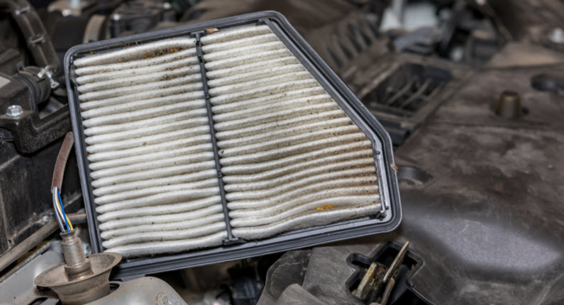 Volkswagen Dirty Air Filter