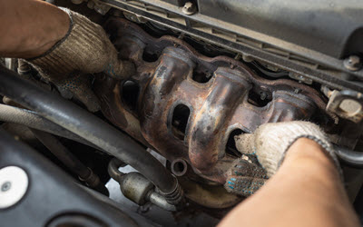 Jaguar Exhaust Manifold Gasket Replacement